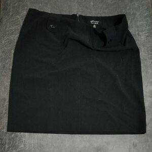 Essentials Classic Black Mini Skirt